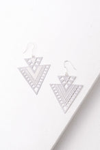 Load image into Gallery viewer, CiCi Silver or Gold Women Warrior Tribal Earrings