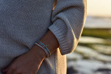 Load image into Gallery viewer, Adjustable Shimmy Bracelets: The Golden Palm