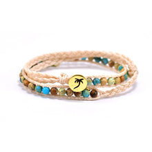Load image into Gallery viewer, Adjustable Shimmy Bracelets: The Golden Palm