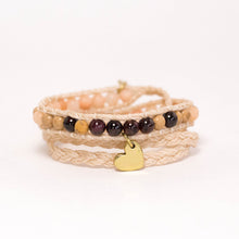 Load image into Gallery viewer, Adjustable Shimmy Bracelets: I love you