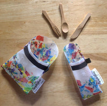 Load image into Gallery viewer, Fused Plastic "Bring-Your-Own" Slide Pouch and Cutlery Sets