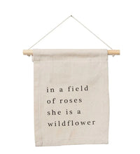 Load image into Gallery viewer, Wildflower Hang Sign
