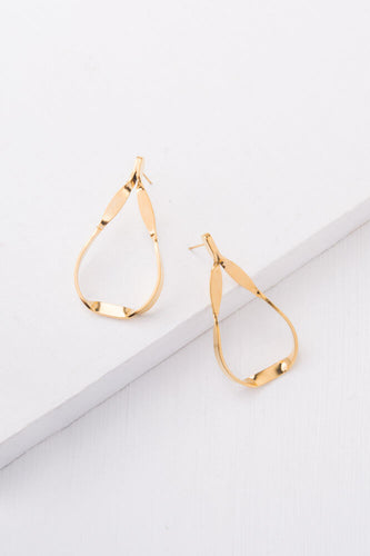 Isla Silver or Gold Tear Drop Earrings