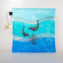 Load image into Gallery viewer, Up-cycled Plastic Zipper Pouch