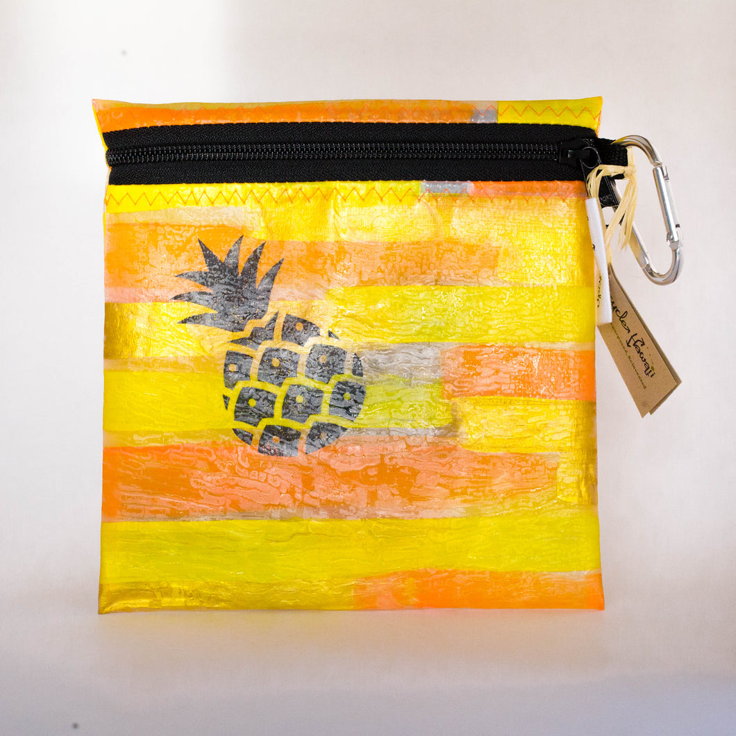 Up-cycled Plastic Zipper Pouch